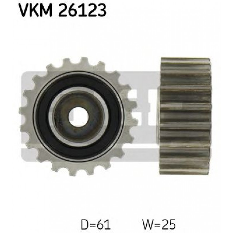 VKM 26123 SKF Ролик модуля натягувача ременя